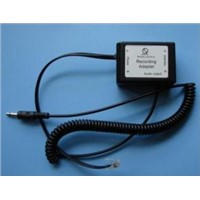 telephone recording adapter-computer