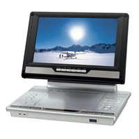 PORTABLE DVD PLAYER WITH DOUBLE TV TUNER,DIVX USB+