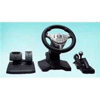 PS2/PS1/USB Real Force Feedback steering wheel