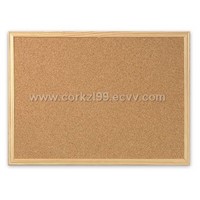 Wooden Framed Cork Board