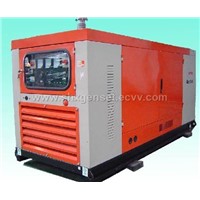 Diesel generator with soundproof