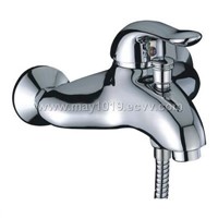 single handle bath-shower faucet