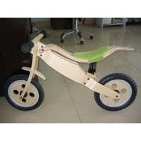 wooden bike