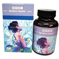 Spirulina (blue-green algae) capsule