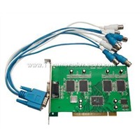 4 channel realtime Audio&amp;amp;video dvr card