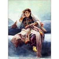 oil painting-middle east people