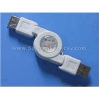 Retractable USB Extention Cable