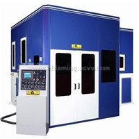 Fully electricity PET stretch blow molding machine