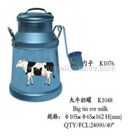 Milk tin