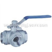 THREE WAY BALL  VALVE