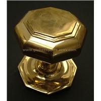 Brass Ocotgonal Knob