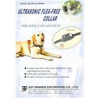 Ultrasonic flea-free collar