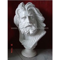 marble bust statue