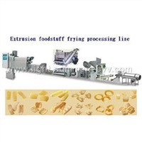 Extrusion Frying Foodstuff Processing Line