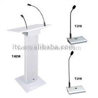 Public Address Lecterns and Microphones
