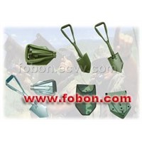 Mini folding shovel folding shovel mini shovel tri-folding shovel garden tools garden shovel shove