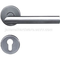 tubing lever door handle