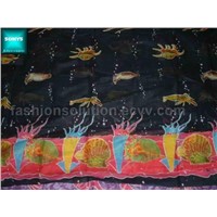 Cotton Batik printed fabric