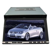 2-DIN size in-car DVD entertainment system