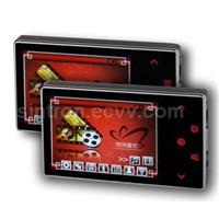 MP4 Player with 2.8" QVGA Screen and Sliding Touching Board
