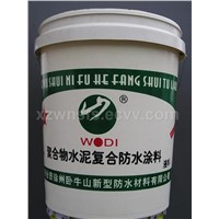 Polymer cement (JS) composite waterproof coating