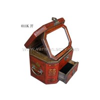 Mirror Box,Chinese Fork Antique Craft