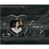 crystalline photo frame