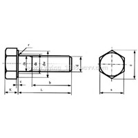 Hexagon head bolts