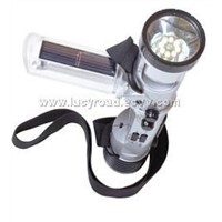 Hand-cranking multifunction flashlight (DM666)