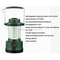 Rechargeable Camping Lantern with 24 LEDs