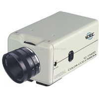 Color High Resolution Box Camera w/ lower Illumina