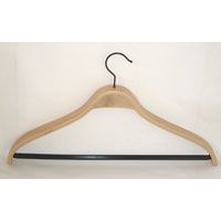 wooden suit business hanger