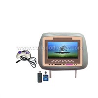 Headrest car DVD player with Game and IR