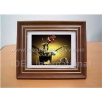 Digital Photo Frame Model No: ID-080A(with Wooden