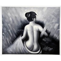 nude commercial oil painting