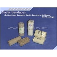crepe bandage, PBT bandage, elastic bandages