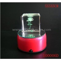 LED light base and crystal light 100006D