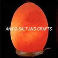 Egg Salt crystal lamp
