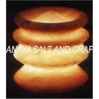 Crafted Salt crystal lamp
