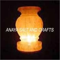 jar shape Salt crystal lamp
