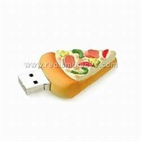 &amp;quot;Freshly Baked&amp;quot; Pizza USB Drive 1GB