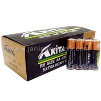 R6 AA Dry Battery with Full Box Packing (Akita)