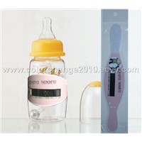 LCD baby milk bottle thermometer
