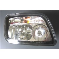 head lamp with E-mark for benz actros truck