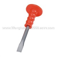 Steel Chisel with Soft Plastic Grip