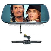 7 inch LCD Car Bluetooth Mirror