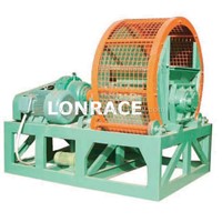 whole tyre crusher(waste tire recycling equipment)