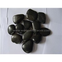 Colorful Polished Pebbles - Black
