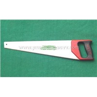 Handsaw with rubber handle