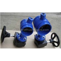 Grooved butterfly valves